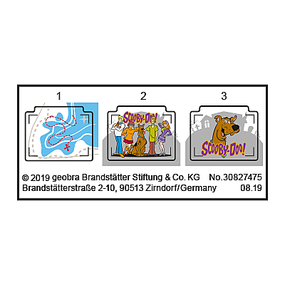30827475_sparepart/Etikett 70286 "SCOOBY-DOO! Mystery Machi